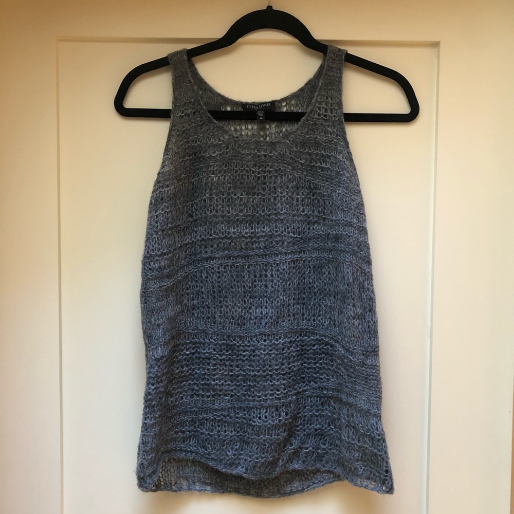 Eileen Fisher Loose Weave Italian Yarn Top